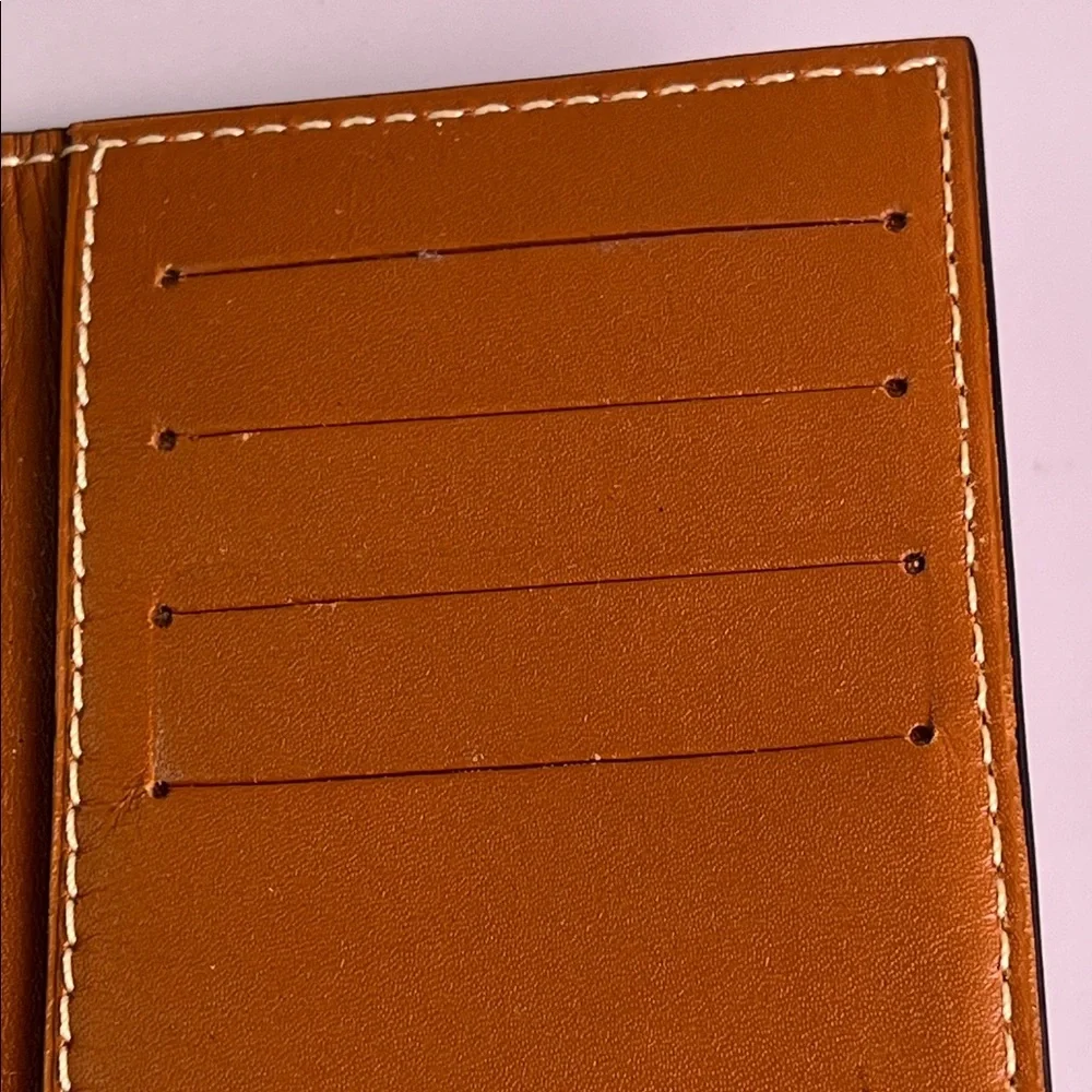 Girard Perregaux Tan leather wallet